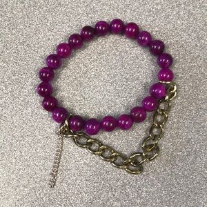 Stretch bracelet, similar to the lace project